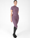 Frame Short Sleeve Base Layer (Plum)