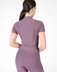 Frame Short Sleeve Base Layer (Plum)