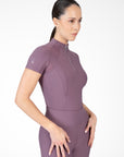 Frame Short Sleeve Base Layer (Plum)