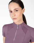 Frame Short Sleeve Base Layer (Plum)