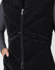 Astro Puffer Vest (Black)