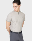 Track Short Sleeve Base Layer (Soft Taupe)