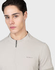 Track Short Sleeve Base Layer (Soft Taupe)