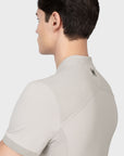 Track Short Sleeve Base Layer (Soft Taupe)
