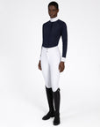 Aero Breeches (White/Silver)
