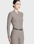 Velya Long Sleeve Base Layer (Taupe)