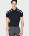 Court Polo Shirt (Black/Grey)