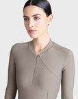Velya Long Sleeve Base Layer (Taupe)