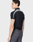 Court Polo Shirt (Black/Grey)