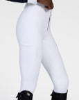 Aero Breeches (White/Silver)