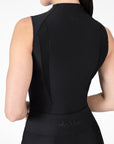 Frame Sleeveless Base Layer (Black)