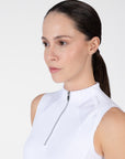 Frame Sleeveless Base Layer (White)