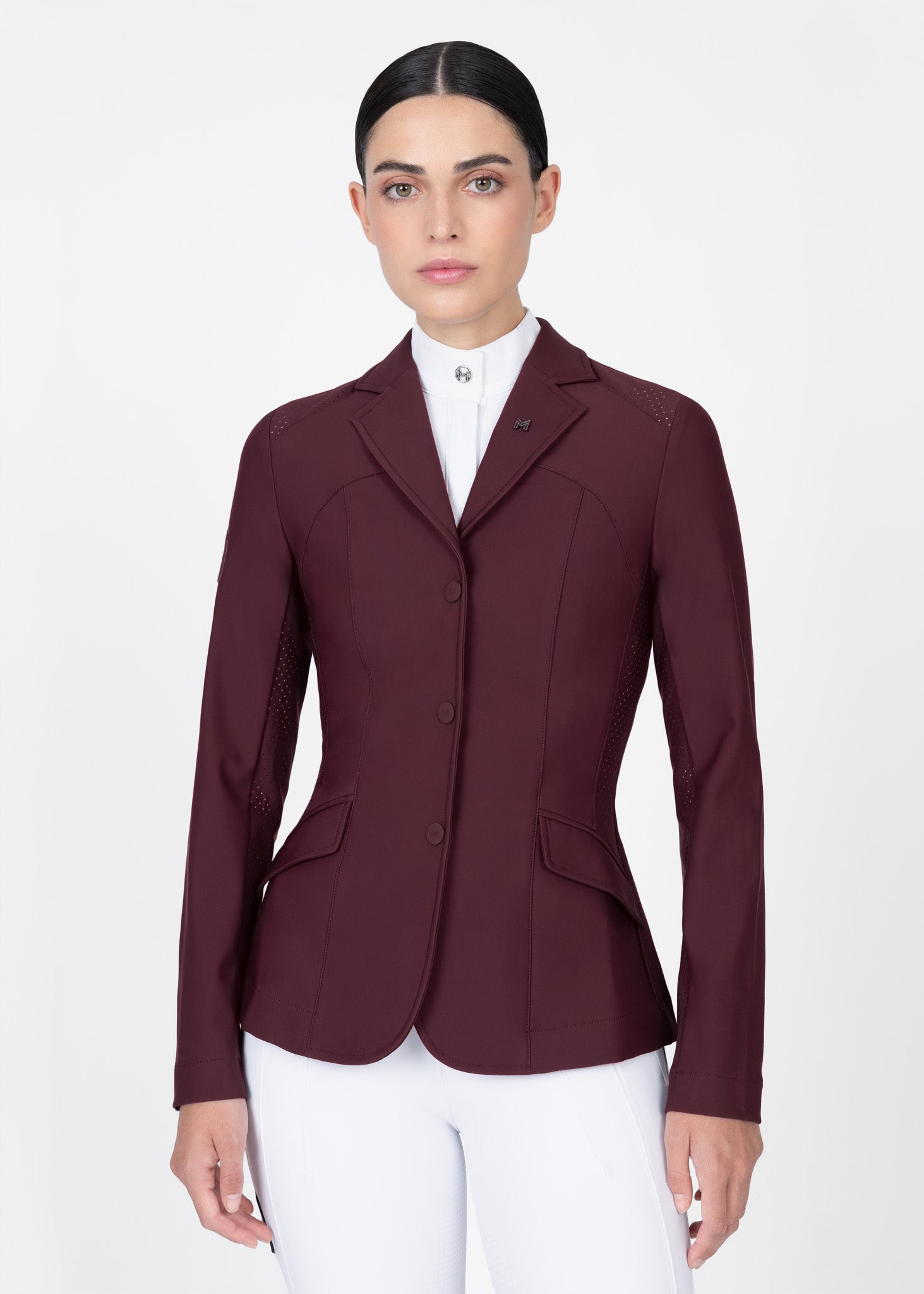 Aura Show Jacket (Burgundy) – Maximilian Equestrian