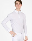 Focus Long Sleeve Competition Shirt (White)