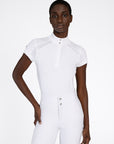 Aveen Short Sleeve Show Shirt (White)