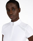 Aveen Short Sleeve Show Shirt (White)