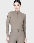 Aero Long Sleeve Base Layer (Taupe)