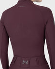 Aero Long Sleeve Base Layer (Burgundy)