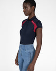Aveen Polo Shirt (Navy/Red)
