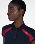 Aveen Polo Shirt (Navy/Red)