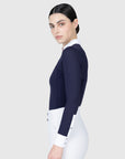 Grace Long Sleeve Show Shirt (Navy)