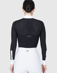 Grace Long Sleeve Show Shirt (Black)