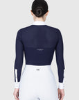 Grace Long Sleeve Show Shirt (Navy)