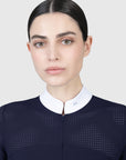 Grace Long Sleeve Show Shirt (Navy)