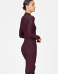 Femme Riding Jumpsuit (Burgundy)