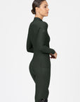 Femme Riding Jumpsuit (Hunter Green)