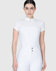 Grace Short Sleeve Show Shirt (White)