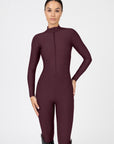 Femme Riding Jumpsuit (Burgundy)