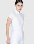 Grace Short Sleeve Show Shirt (White)