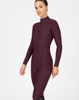 Femme Riding Jumpsuit (Burgundy)