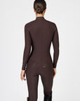 Femme Riding Jumpsuit (Chocolate)