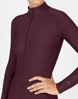 Femme Riding Jumpsuit (Burgundy)