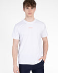 Men Symbol T-Shirt (White/Tangerine)
