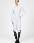 Femme Riding Jumpsuit (White)