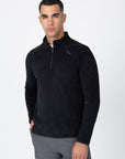 Men Versa Fleece Halfzip (Black)