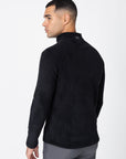 Men Versa Fleece Halfzip (Black)