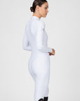 Femme Riding Jumpsuit (White)
