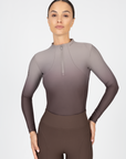 Ombré Long Sleeve Base Layer (Mocha)