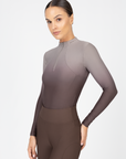 Ombré Long Sleeve Base Layer (Mocha)