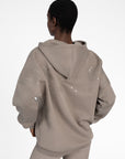 Women Icon Oversized Hoodie (Taupe)