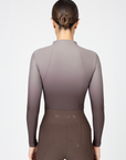 Ombré Long Sleeve Base Layer (Mocha)
