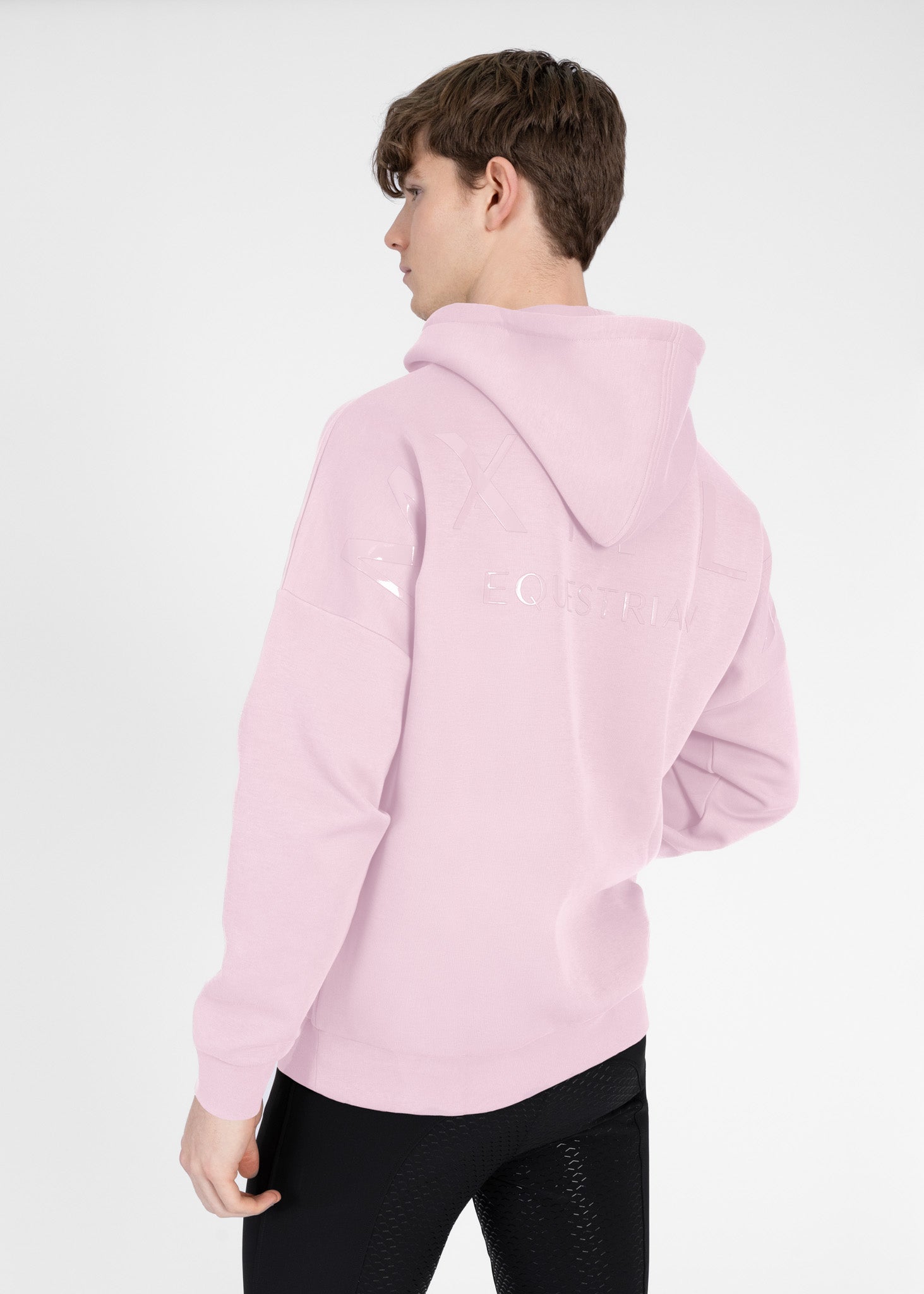 Men Icon Oversized Hoodie (Pink) – Maximilian Equestrian