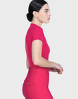 Origin Short Sleeve Base Layer (Cranberry)