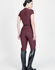 Velya Riding Leggings + Belt (Rosewood)