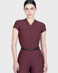 Velya Short Sleeve Base Layer (Rosewood)
