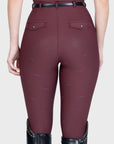 Halo Riding Leggings + Belt (Rosewood)